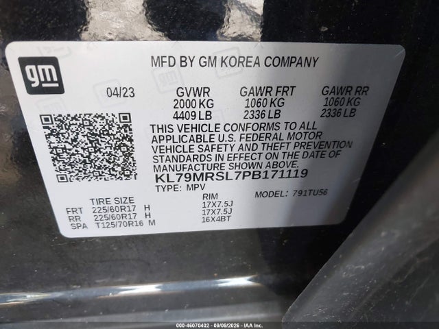 2023 CHEVROLET TRAILBLAZER AWD LT 9