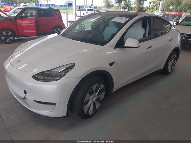 2021 TESLA MODEL Y STANDARD RANGE REAR-WHEEL DRIVE 2