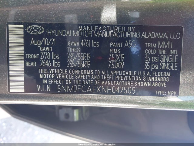 2022 HYUNDAI TUCSON SEL 9