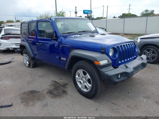 2018 JEEP WRANGLER SPORT S 4X4