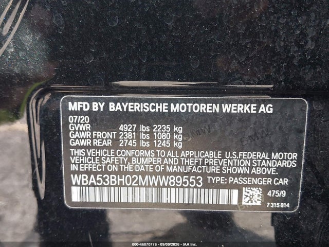 2021 BMW 530I 9