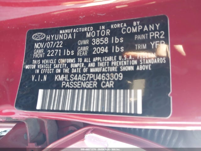2023 HYUNDAI ELANTRA SEL 9