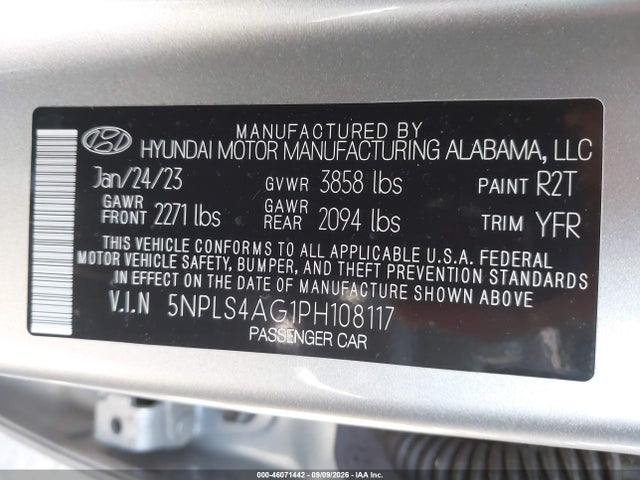 2023 HYUNDAI ELANTRA SEL 9