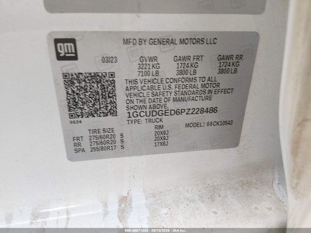 2023 CHEVROLET SILVERADO 1500 4WD SHORT BED LTZ 9