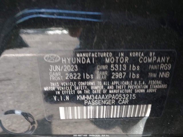 2023 HYUNDAI IONIQ 6 SEL 9