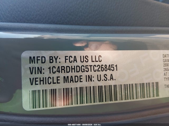 2026 DODGE DURANGO GT RWD 9