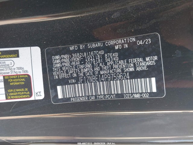 2023 TOYOTA GR86 PREMIUM 9