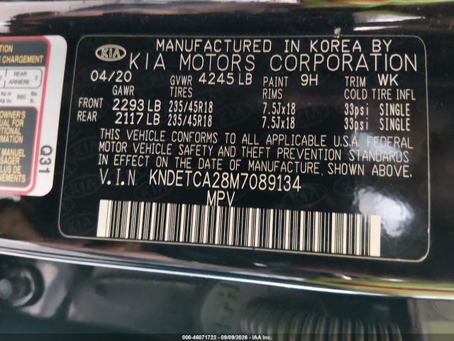 2021 KIA SELTOS SX TURBO 9