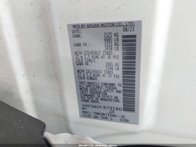 2023 NISSAN ROGUE S INTELLIGENT AWD 9