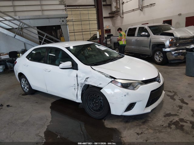 2016 TOYOTA COROLLA LE