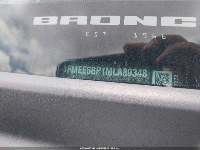 2021 FORD BRONCO BIG BEND 9