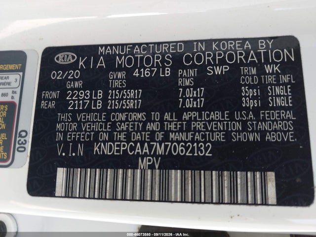2021 KIA SELTOS LX 9