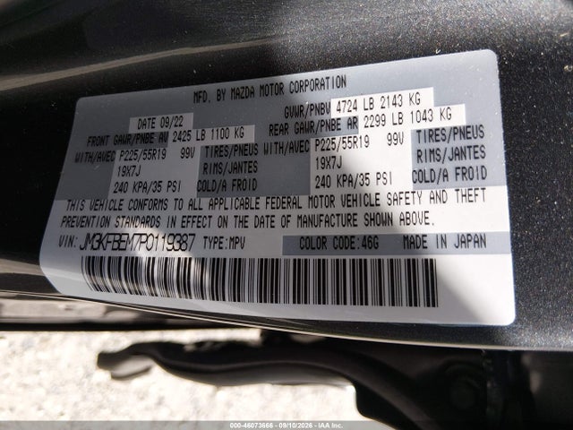 2023 MAZDA CX-5 2.5 S PREMIUM PLUS 9