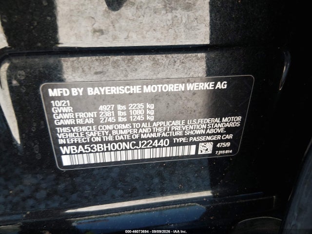 2022 BMW 530 I 9