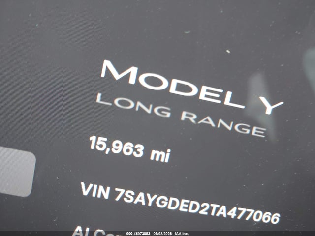 2026 TESLA MODEL Y PREMIUM REAR-WHEEL DRIVE/REAR-WHEEL DRIVE 7