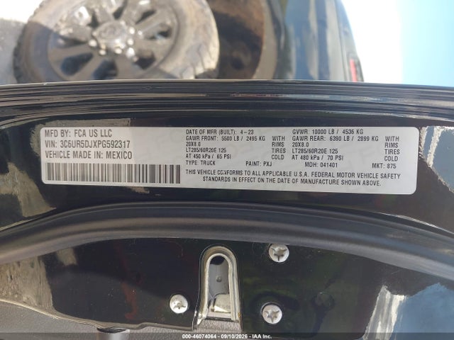 2023 RAM 2500 BIG HORN 4X4 6'4 BOX 9
