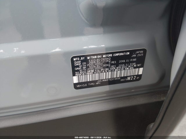 2025 MITSUBISHI OUTLANDER SEL 2.5 S-AWC 9