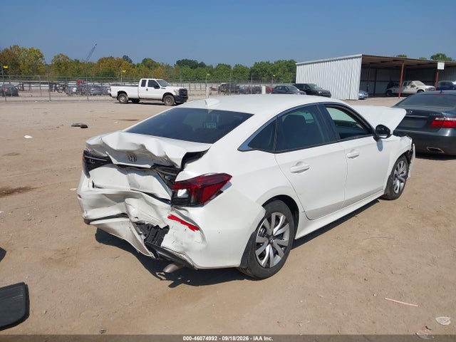2025 HONDA CIVIC LX 4