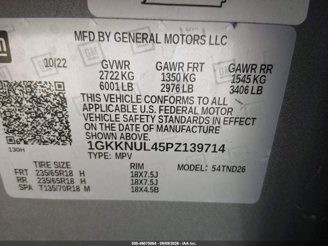 2023 GMC ACADIA AWD SLT 9
