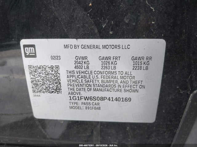 2023 CHEVROLET BOLT EV FWD 1LT 9