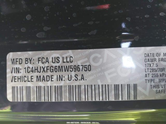 2021 JEEP WRANGLER UNLIMITED RUBICON 4X4 9