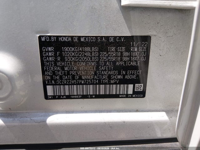 2023 HONDA HR-V AWD SPORT 9