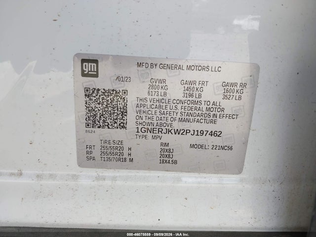 2023 CHEVROLET TRAVERSE RS 9