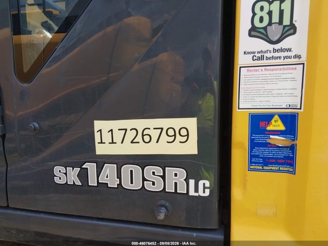 2023 KOBELCO SK140SR-7 TRACKED EXCAVATOR 9