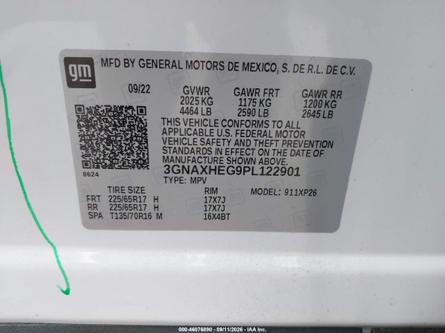 2023 CHEVROLET EQUINOX FWD LS 9