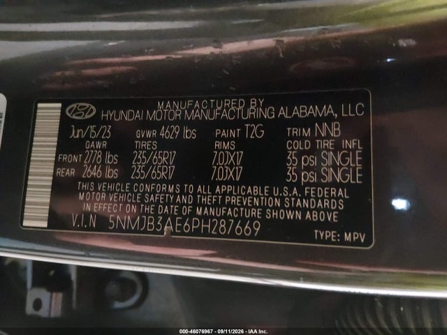 2023 HYUNDAI TUCSON SEL 9