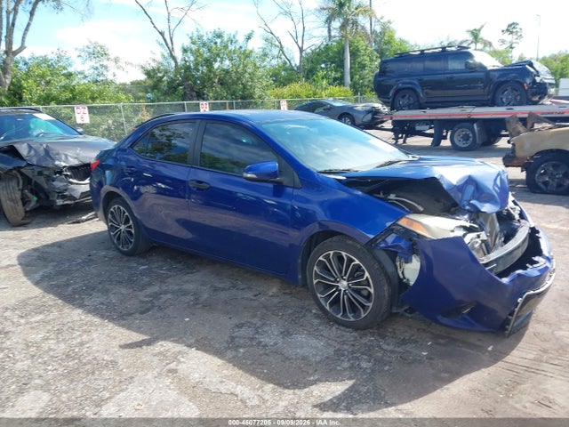 2016 TOYOTA COROLLA S PLUS
