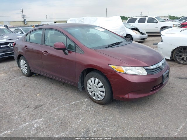 2012 HONDA CIVIC LX