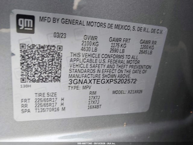 2023 CHEVROLET EQUINOX AWD 2FL 9
