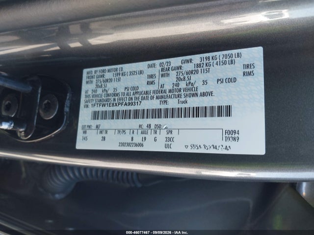 2023 FORD F-150 LARIAT 9