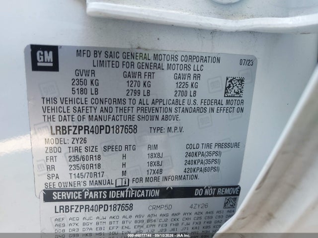 2023 BUICK ENVISION ESSENCE AWD 9