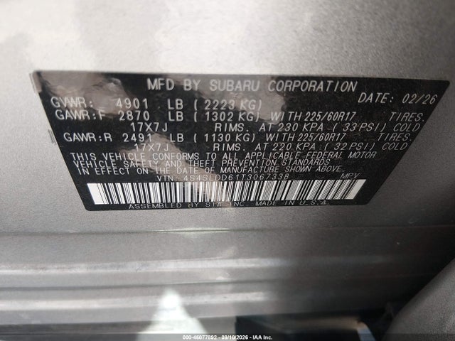 2026 SUBARU FORESTER PREMIUM 9