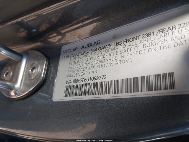 2016 AUDI A3 2.0T PREMIUM — фото 9