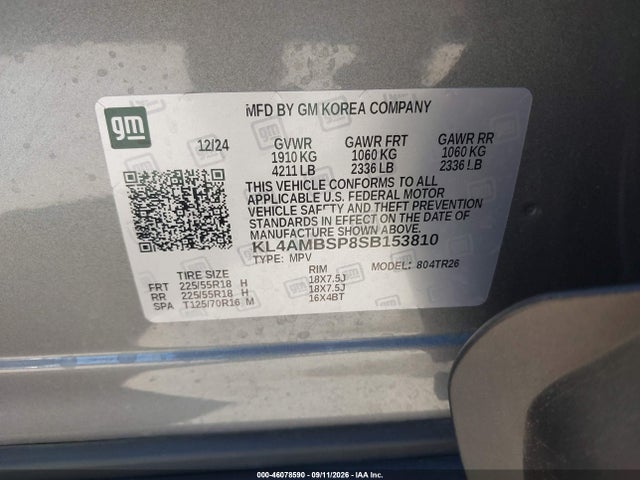 2025 BUICK ENCORE GX PREFERRED FWD 9