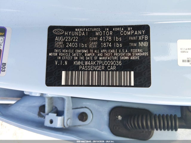 2023 HYUNDAI ELANTRA N 9