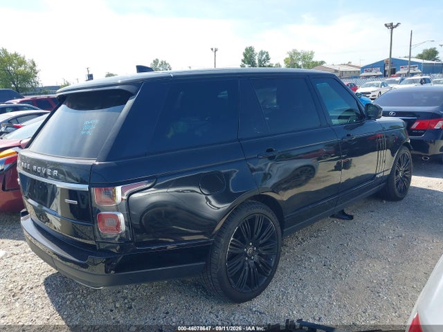 2019 LAND ROVER RANGE ROVER 5.0L V8 SUPERCHARGED 4