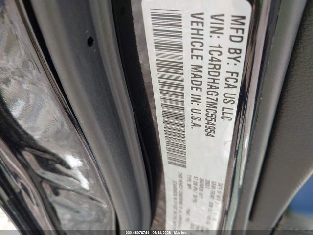 2021 DODGE DURANGO SXT PLUS RWD 9