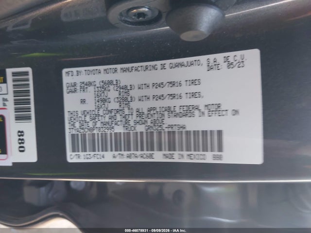 2023 TOYOTA TACOMA SR5 V6 9