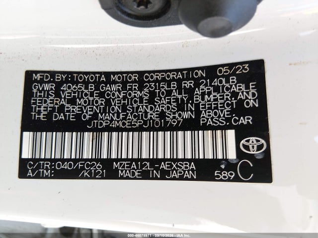 2023 TOYOTA COROLLA SE 9