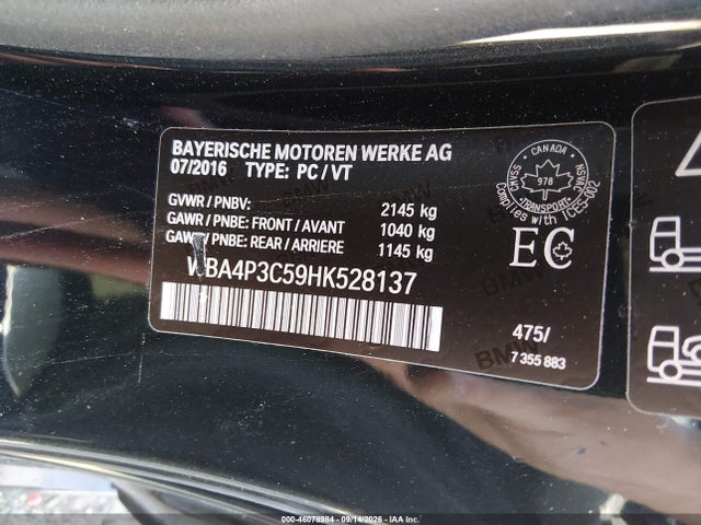 2017 BMW 440I XDRIVE 9