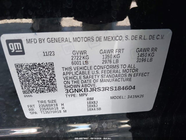 2024 CHEVROLET BLAZER AWD 3LT 9