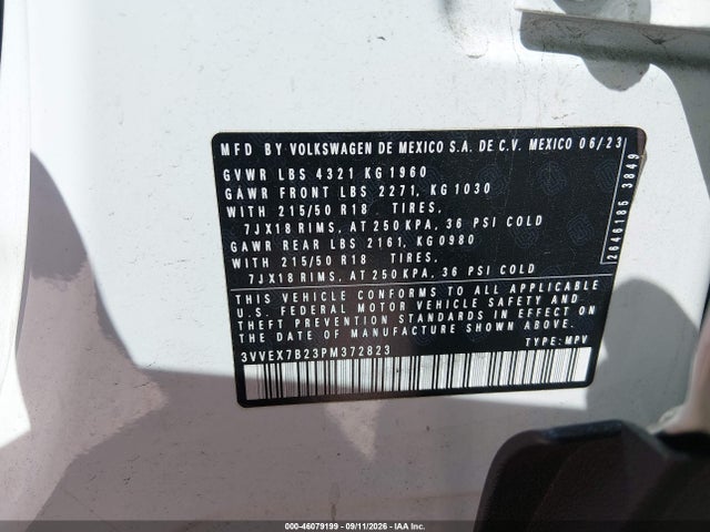 2023 VOLKSWAGEN TAOS 1.5T SE 9