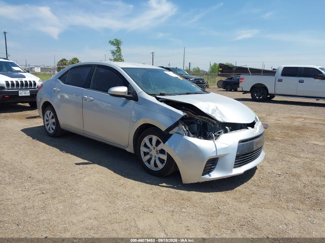 2015 TOYOTA COROLLA LE