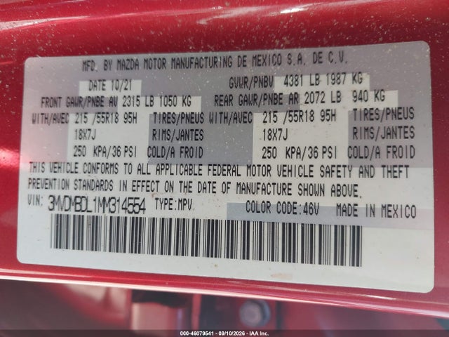 2021 MAZDA CX-30 PREMIUM 9
