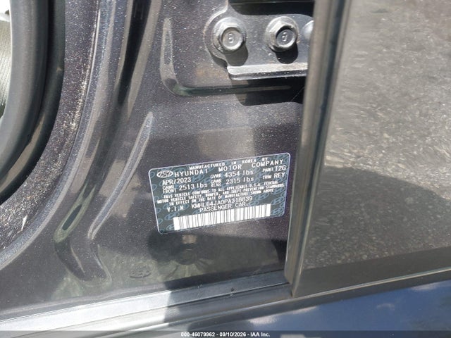 2023 HYUNDAI SONATA SEL 9