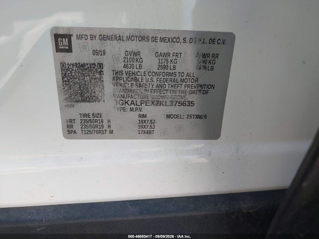 2019 GMC TERRAIN SLT 9